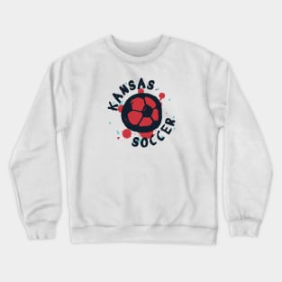 Kansas Soccer 04 Crewneck Sweatshirt